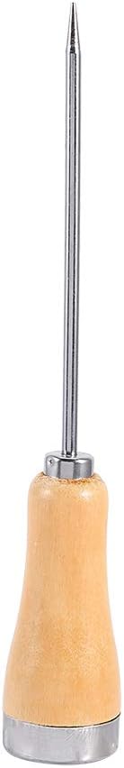 Ice Pick Crusher, Ice Picks for Breaking, Wooden Handle Awl Punch, Ice Pick Crusher, Kitchen Bar Tool Stainless Steel Awl GL Great for picnics, Camping, Bars, Kitchens, and Restaurants - Image 4