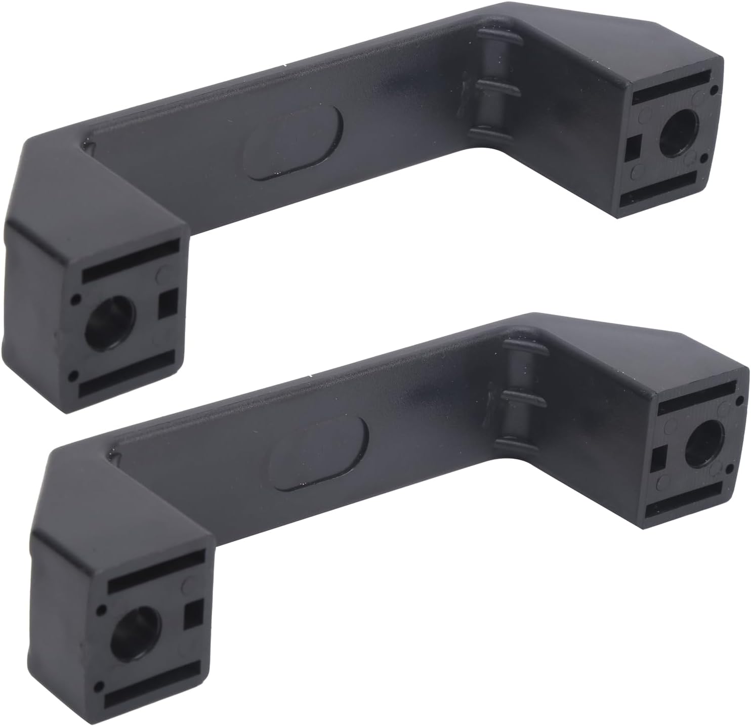 JUOPZKENN 2pcs 8.5mm Nylon Plastic Pull Handle, Handle Cabinet Hardware Kitchen Cabinet Handle Machine Tool Industrial Equipment Handle Grip for Welding Machine Inverter(120mm/4.7in) - Image 3