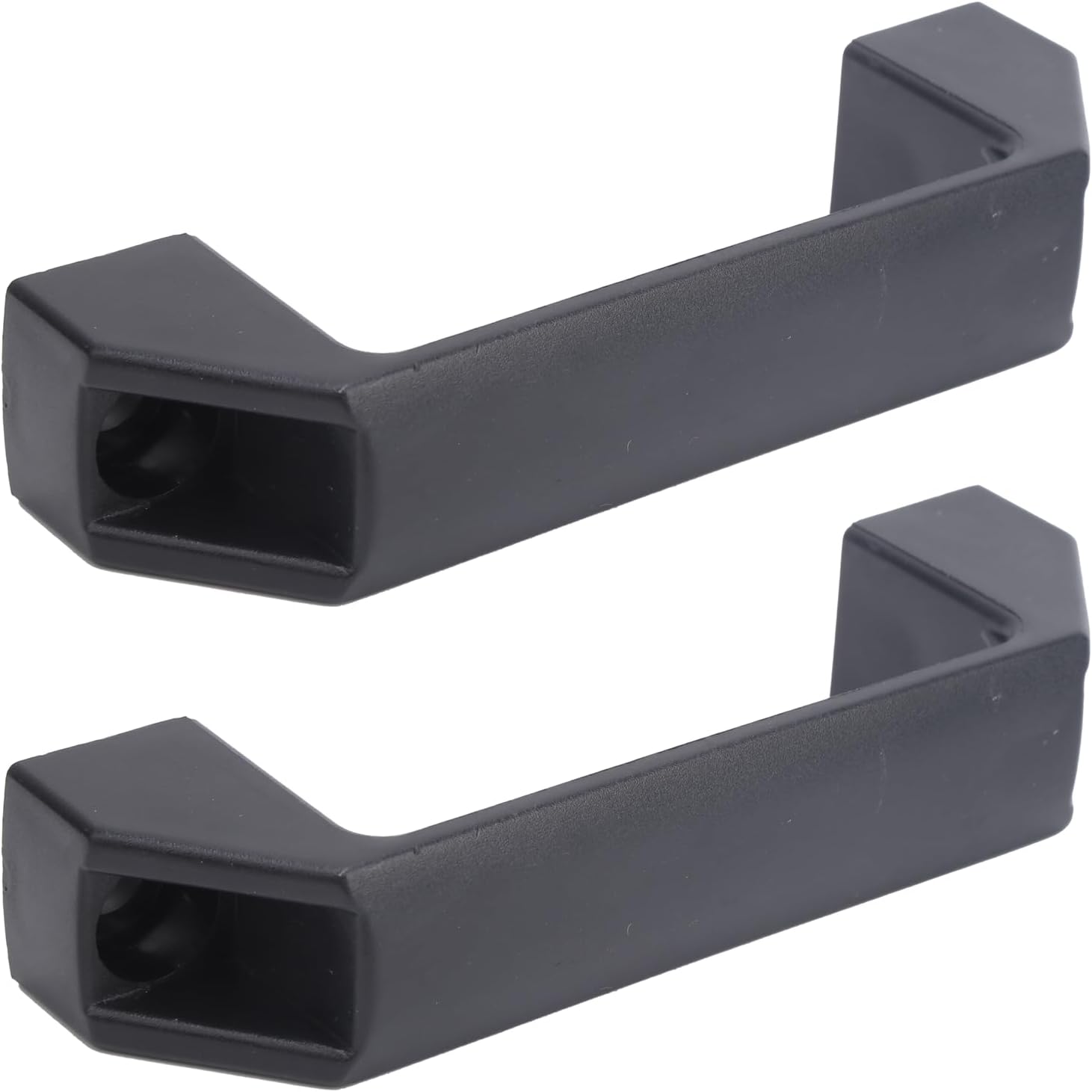 JUOPZKENN 2pcs 8.5mm Nylon Plastic Pull Handle, Handle Cabinet Hardware Kitchen Cabinet Handle Machine Tool Industrial Equipment Handle Grip for Welding Machine Inverter(120mm/4.7in) - Image 9