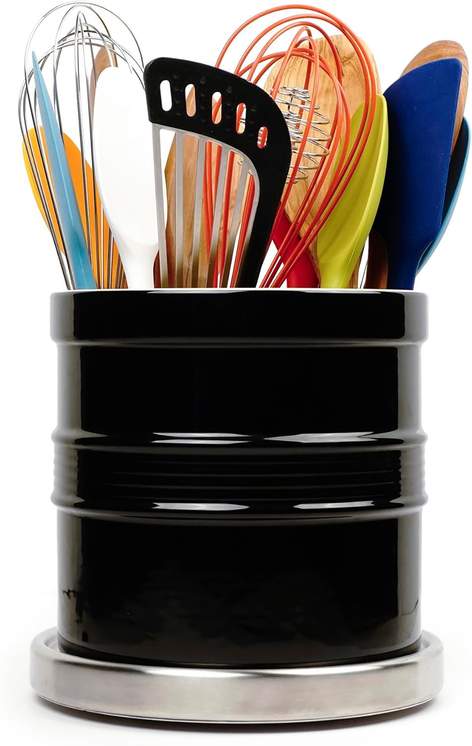 RSVP International Kitchen Tool Countertop/Cupboard Organizer, 7.5x7, BLACK - Image 3