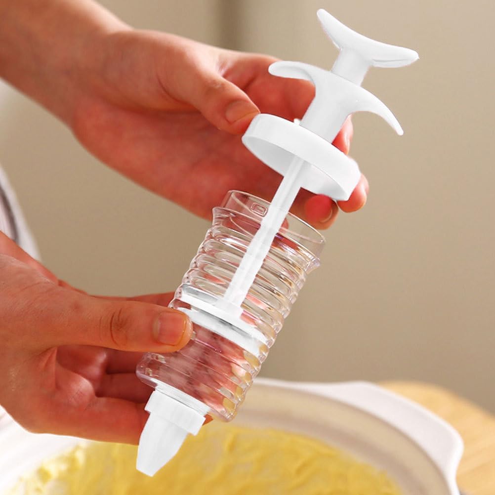 DECHOUS Dessert Decorating Injector Set, Cupcake Frosting Filling Injector with 8 Icing Piping Nozzles Tips, Cake Cupcake Decorating Tool Dessert Cream Piping Filling Injector - Image 3