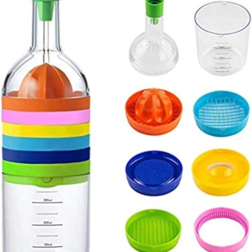 8 in 1 Kitchen Tool Set All in 1 Multipurpose Kitchen Gadget Kitchen Tool Bottle