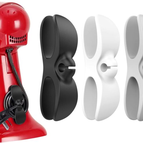 Cord Organizer for Appliances, Upgraded Kitchen Cord Organizer, Cord keeper Cord wrapper Cord holder Cord winder for Appliances Air Fryer, Coffee Maker, Blender, Pressure Cooker, Toaster