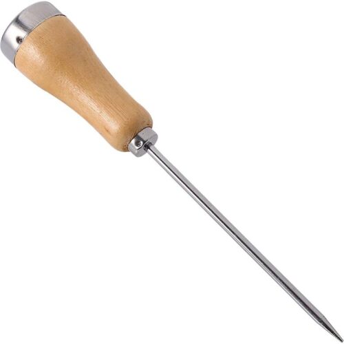 Ice Pick Crusher, Ice Picks for Breaking, Wooden Handle Awl Punch, Ice Pick Crusher, Kitchen Bar Tool Stainless Steel Awl GL Great for picnics, Camping, Bars, Kitchens, and Restaurants