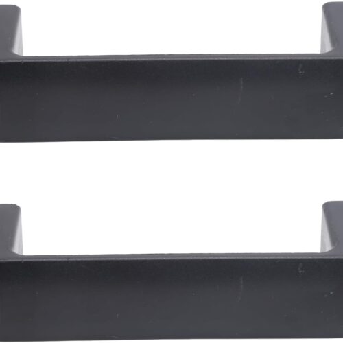 JUOPZKENN 2pcs 8.5mm Nylon Plastic Pull Handle, Handle Cabinet Hardware Kitchen Cabinet Handle Machine Tool Industrial Equipment Handle Grip for Welding Machine Inverter(120mm/4.7in)