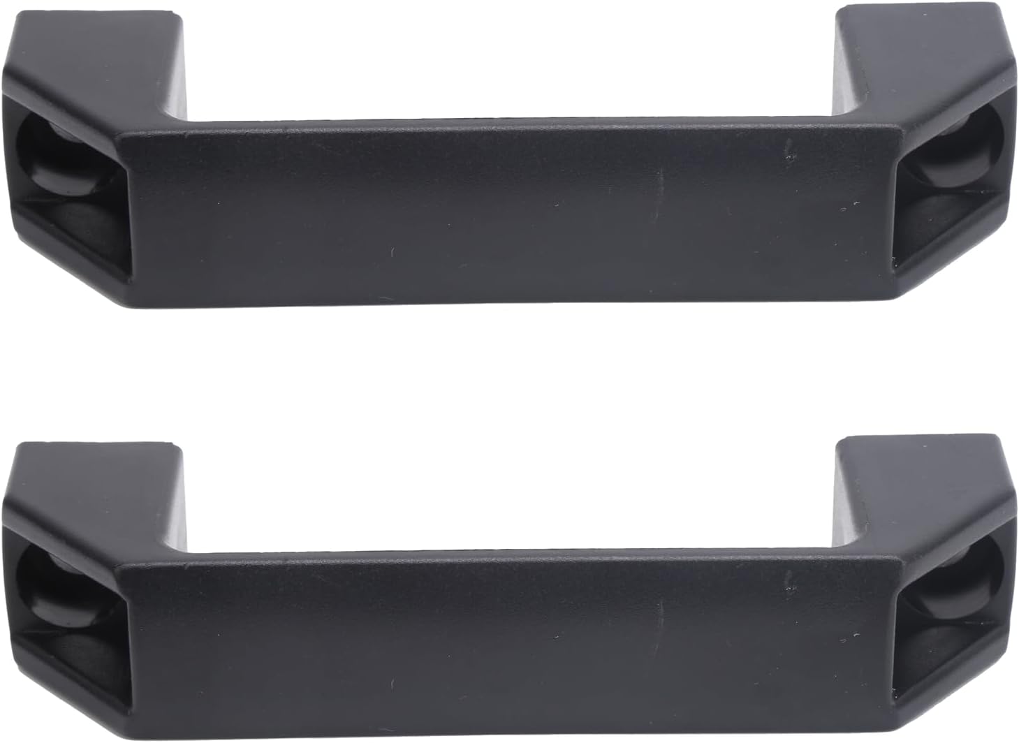 JUOPZKENN 2pcs 8.5mm Nylon Plastic Pull Handle, Handle Cabinet Hardware Kitchen Cabinet Handle Machine Tool Industrial Equipment Handle Grip for Welding Machine Inverter(120mm/4.7in)