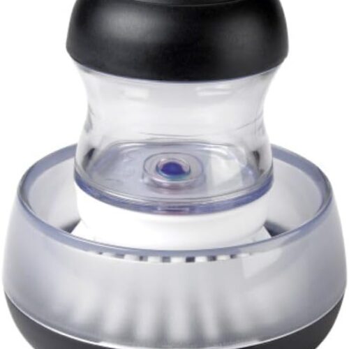 OXO Good Grips Soap Dispensing Palm Brush Storage Set