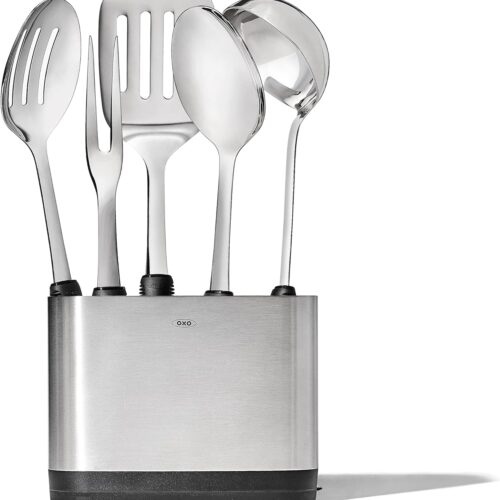 OXO Good Grips Stainless Steel Prep & Serve Kitchen Tool 6pc Set