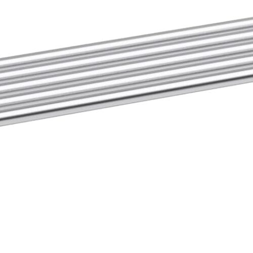 Premium Stainless Steel Tubular Wall Shelf – 14″ D x 48″ L | NSF Certified | Equipment & Appliance Wall Shelf for Kitchen, Restaurant, Utility Room