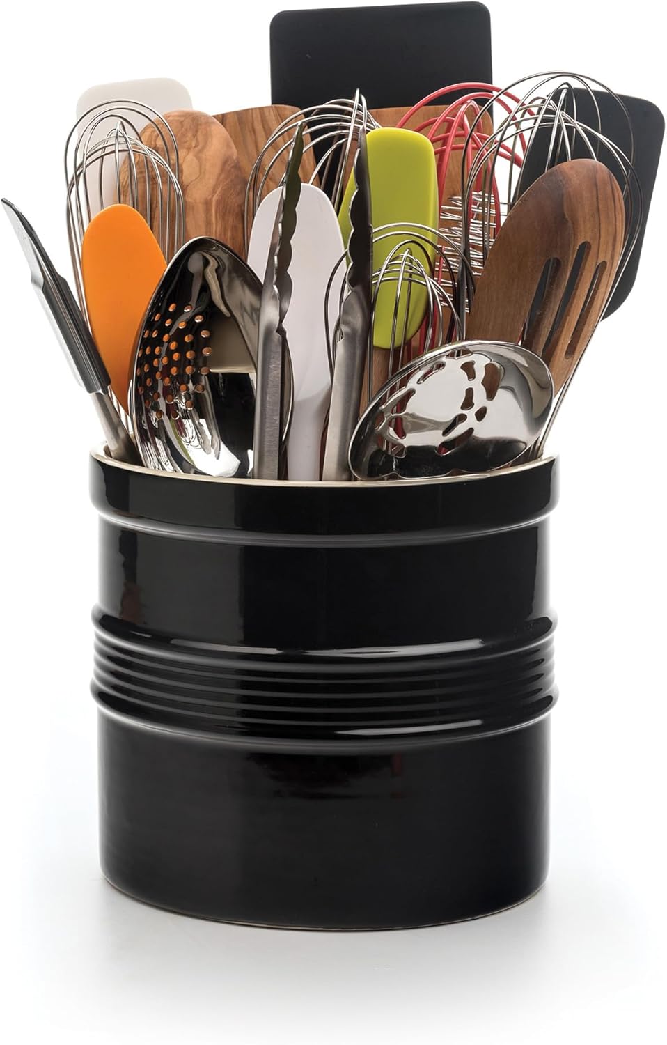 RSVP International Kitchen Tool Countertop/Cupboard Organizer, 7.5x7, BLACK - Image 2