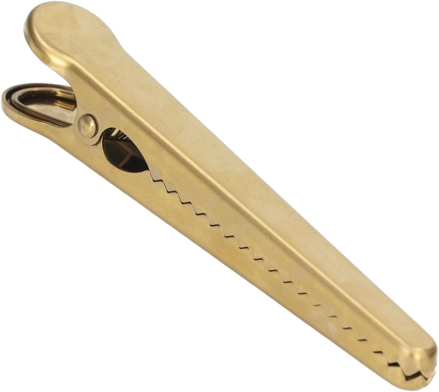 Heavy Duty Stainless Steel Clips,11.6cm Long Latest Keeping Clamp Jaw Sealing Clips Internal Tooth Design Airtight Heal Grip Kitchen Tools for Coffee and Food Bags(Gold) - Image 6