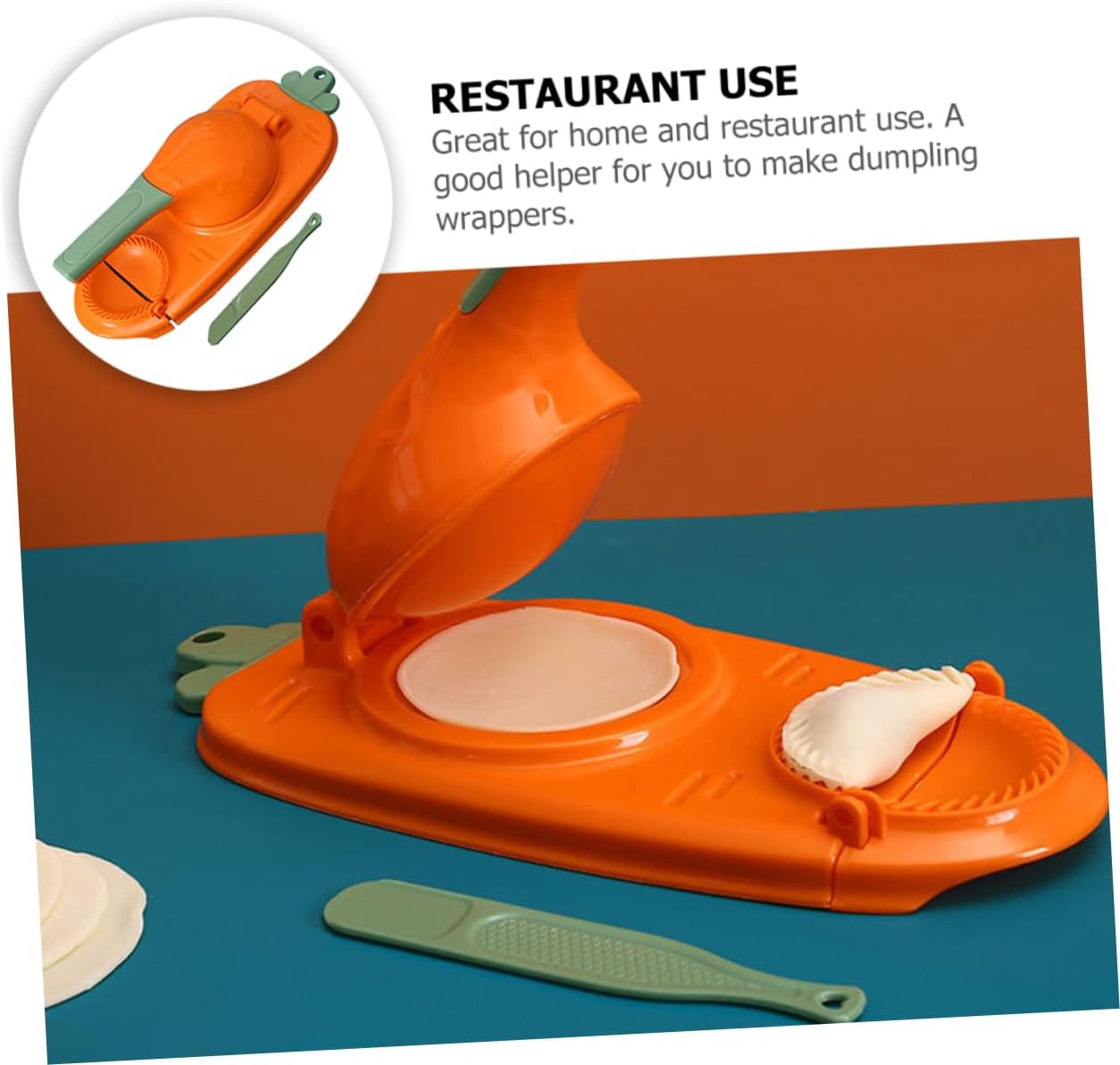 1Set Dumpling Maker Press Tool Ergonomic Dough Press for Easy Homemade Dumplings and Kitchen Mold for Beginners for Family Use and Various Shapes - Image 7