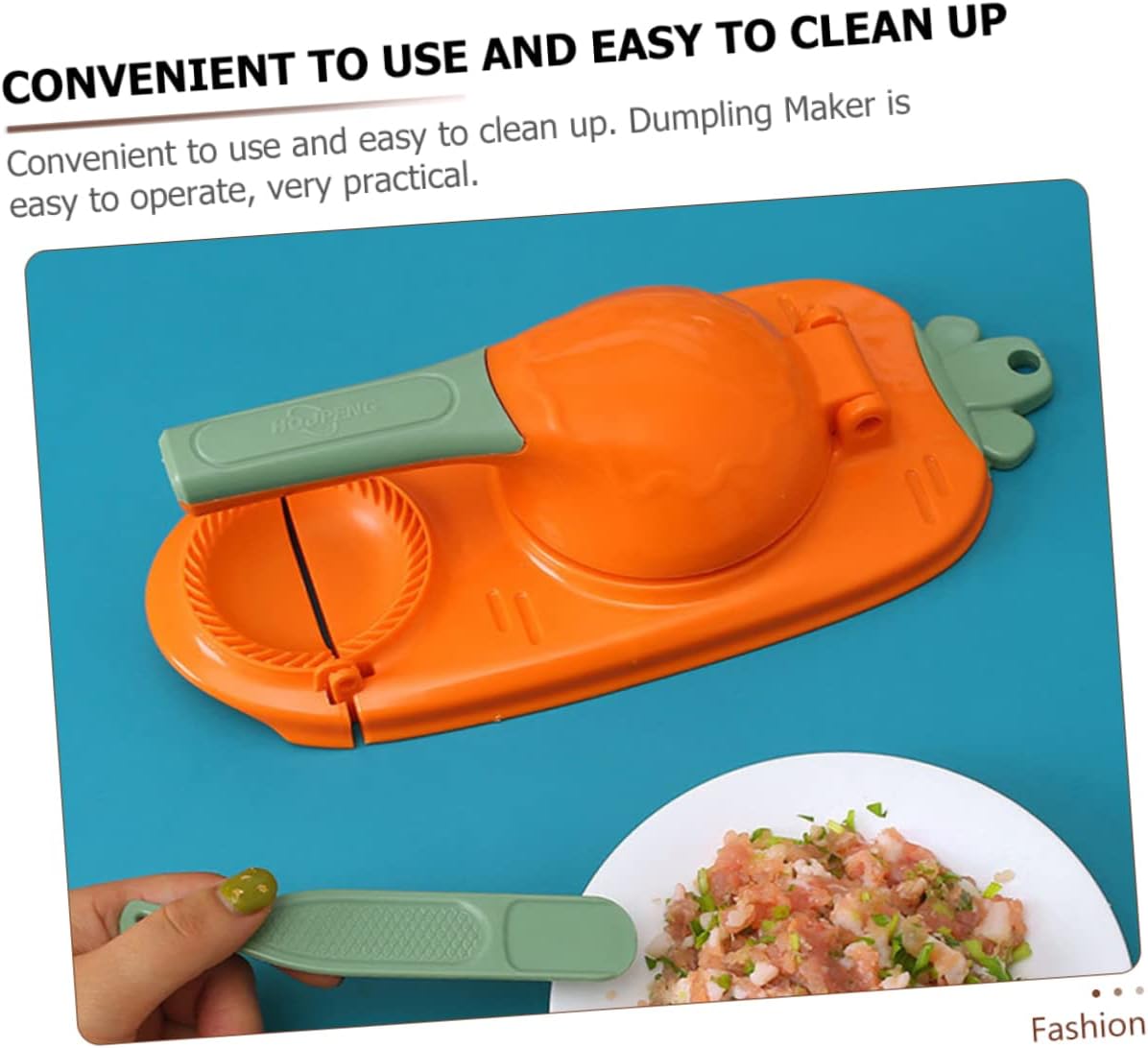 1Set Dumpling Maker Press Tool Ergonomic Dough Press for Easy Homemade Dumplings and Kitchen Mold for Beginners for Family Use and Various Shapes - Image 9